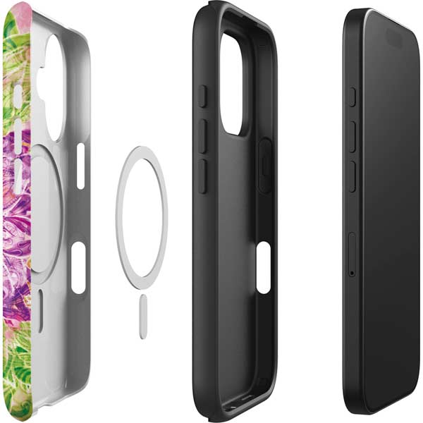 Ginseng Flower iPhone 16 Plus Magsafe Impact Case