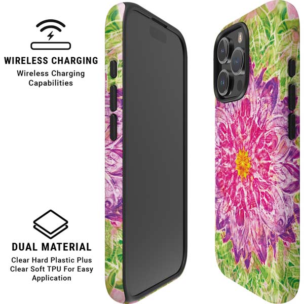 Ginseng Flower iPhone 16 Pro Magsafe Impact Case