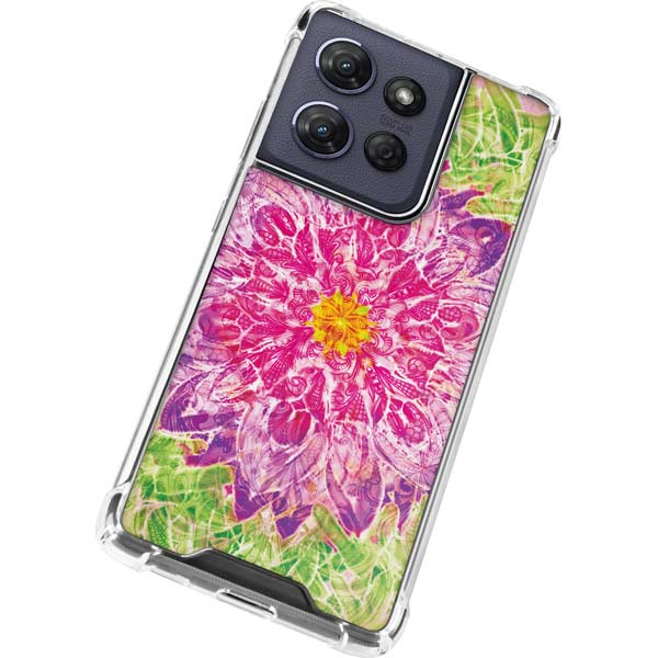 Ginseng Flower Moto G 5G (2025) Clear Case