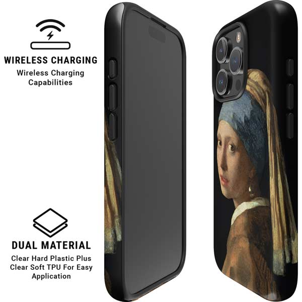 Johannes Vermeer Girl with a Pearl Earring iPhone 16 Pro Magsafe Impact Case