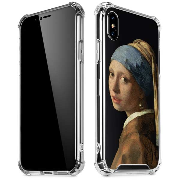 Johannes Vermeer Girl with a Pearl Earring iPhone X/XS Clear Case