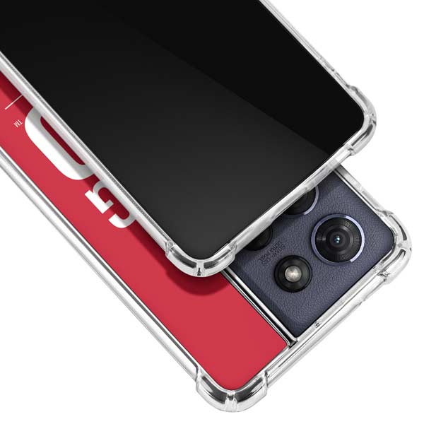 University of Nebraska Go Big Red Moto G Play 5G (2025) Clear Case