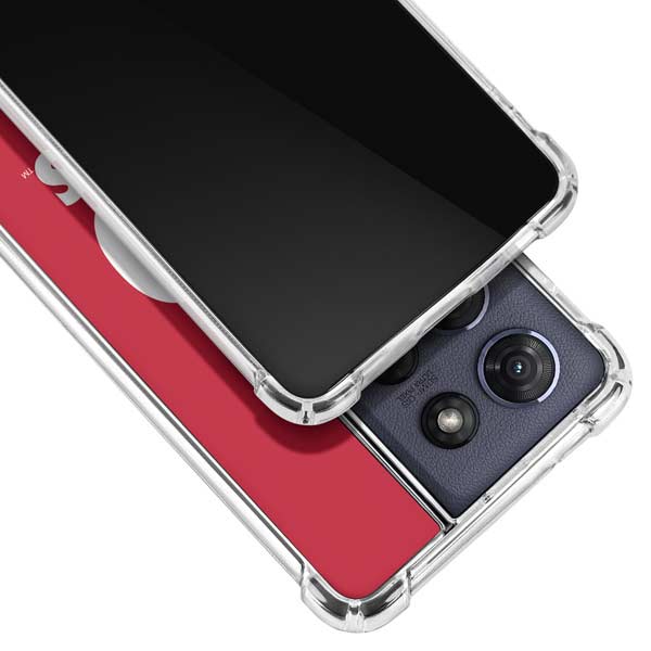 University of Louisville Go Cards Moto G Play 5G (2025) Clear Case