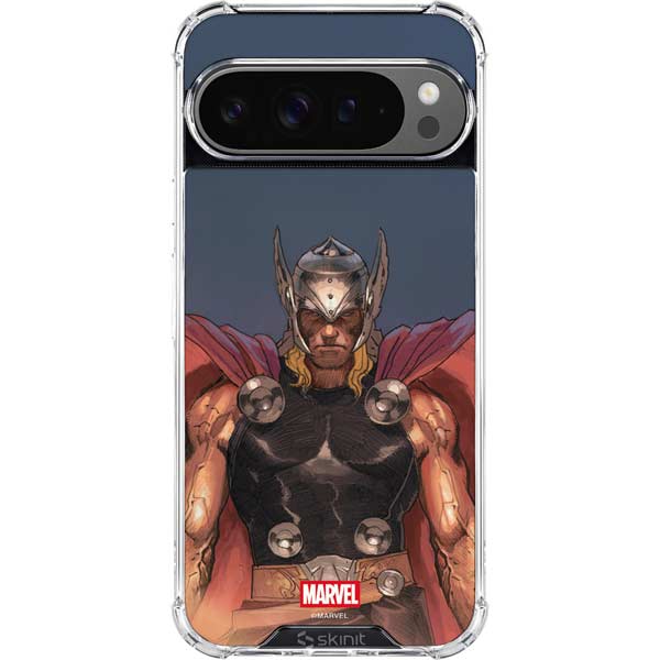 Marvel Thor God of Asgard Google Pixel 10 Pro XL Clear Case