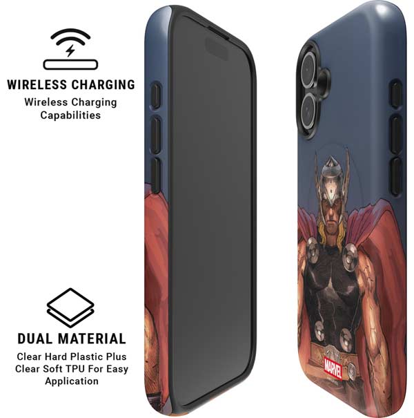 Marvel Thor God of Asgard iPhone 16 Plus Magsafe Impact Case