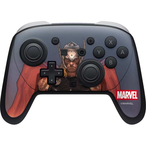 Marvel Thor God of Asgard Nintendo Switch 2 (2025) Pro Controller Skin