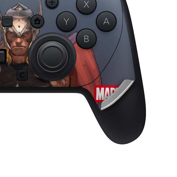 Marvel Thor God of Asgard Nintendo Switch 2 (2025) Pro Controller Skin