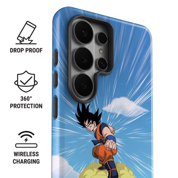 Dragon Ball Z Goku and Nimbus Galaxy S26 Ultra Impact Case