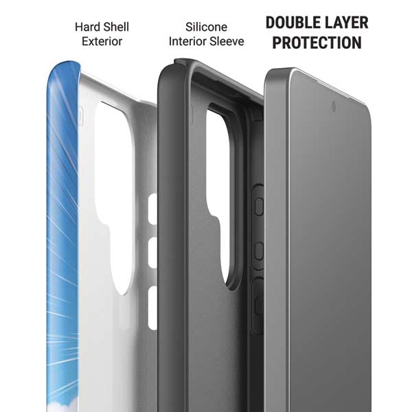 Dragon Ball Z Goku and Nimbus Galaxy S26 Ultra Impact Case
