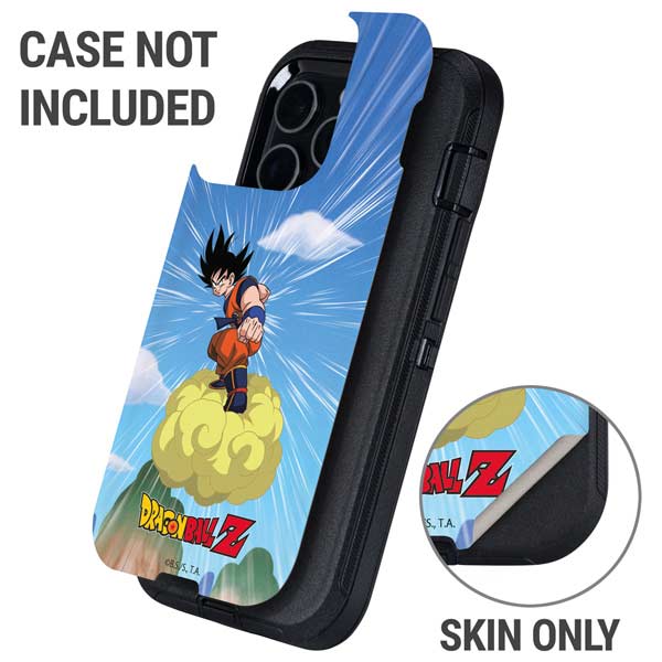 Dragon Ball Z Goku and Nimbus Otterbox Defender iPhone Skin