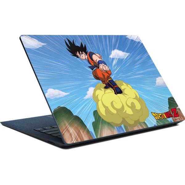 Dragon Ball Z Goku and Nimbus Surface Laptop Skin