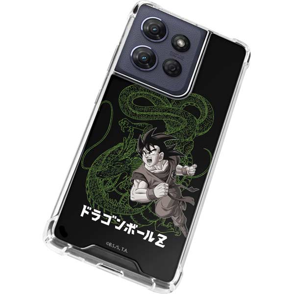 Dragon Ball Z Goku and Shenron Moto G Play 5G (2025) Clear Case