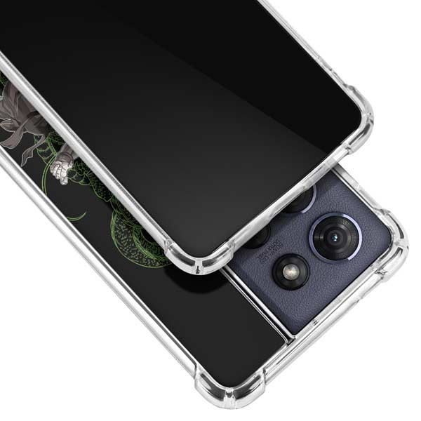 Dragon Ball Z Goku and Shenron Moto G Play 5G (2025) Clear Case