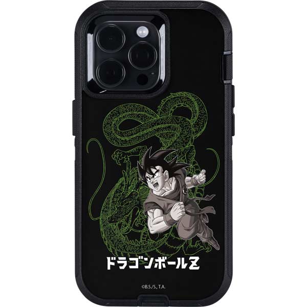 Dragon Ball Z Goku and Shenron Otterbox Defender iPhone Skin