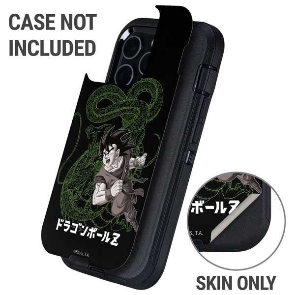 Dragon Ball Z Goku and Shenron Otterbox Defender iPhone Skin