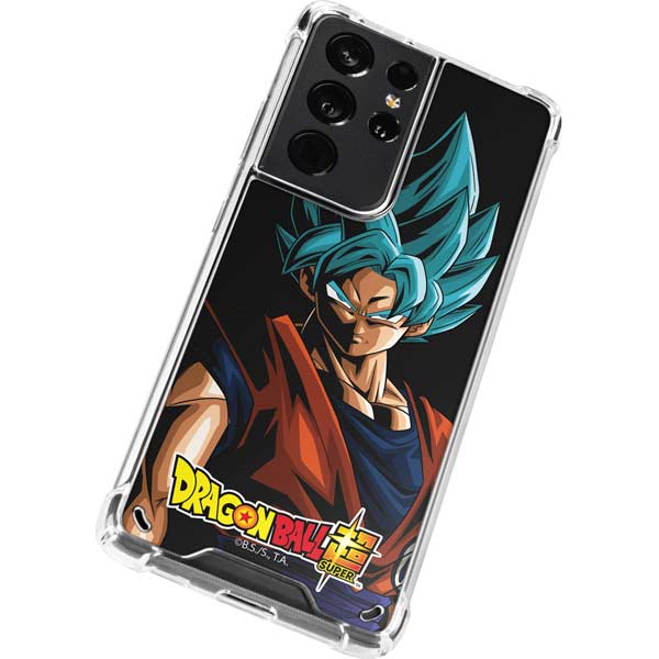 Dragon Ball Super Goku Galaxy S21 Ultra 5G Clear Case