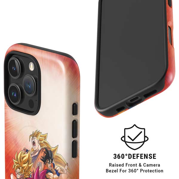 Dragon Ball Super Goku Evolution iPhone 16 Pro Magsafe Impact Case