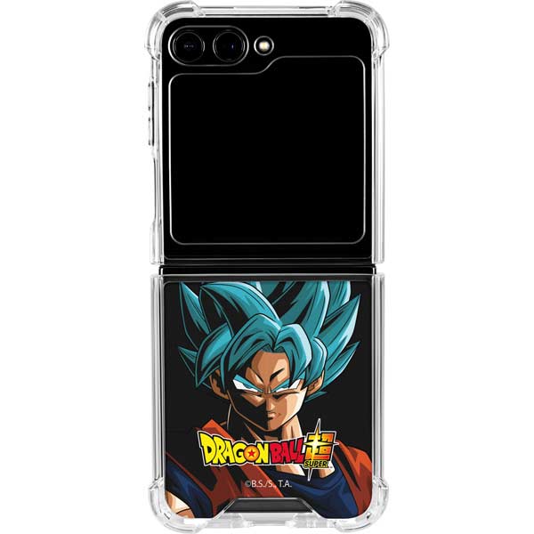 Dragon Ball Super Goku Galaxy Z Flip5 5G Clear Case
