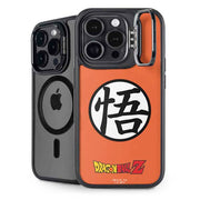Dragon Ball Z Goku Iconic Kanji Symbol iPhone 14 Pro Kickstand Case