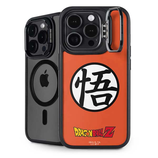 Dragon Ball Z Goku Iconic Kanji Symbol iPhone 14 Pro Kickstand Case