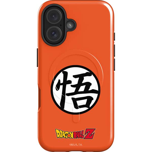 Dragon Ball Z Goku Iconic Kanji Symbol iPhone 16 Plus Magsafe Impact Case
