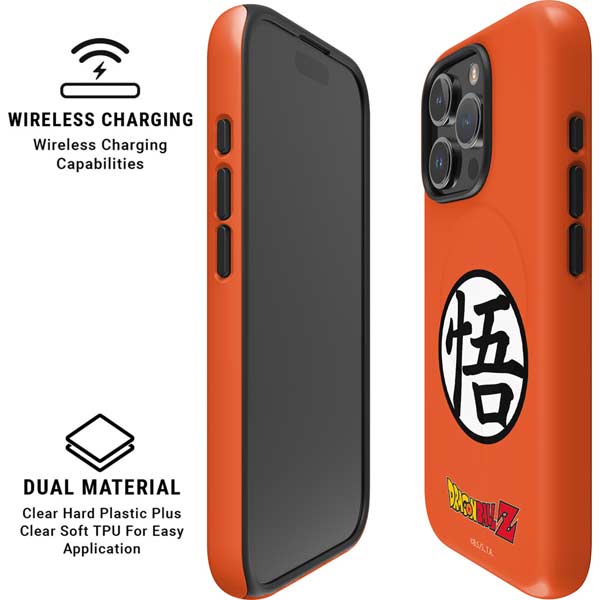 Dragon Ball Z Goku Iconic Kanji Symbol iPhone 16 Pro Magsafe Impact Case
