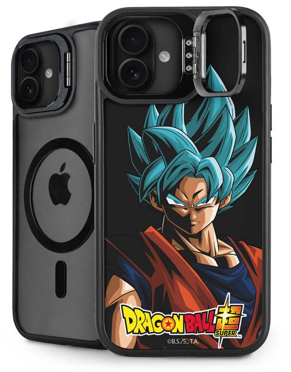 Dragon Ball Super Goku iPhone 16 Plus Kickstand Case