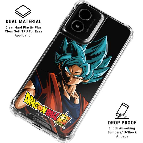 Dragon Ball Super Goku Moto G Power 5G (2024) Clear Case