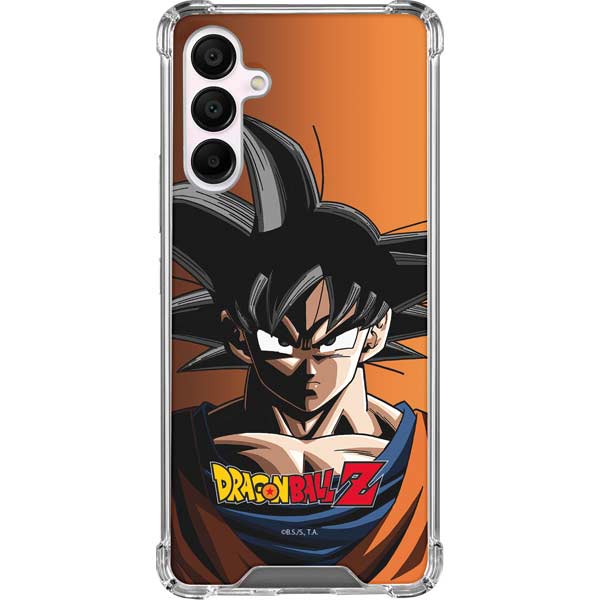 Galaxy A16 5G Dragon Ball Z Goku Portrait Clear Case Galaxy A16 5G Dragon Ball Z Goku Portrait Clear Case