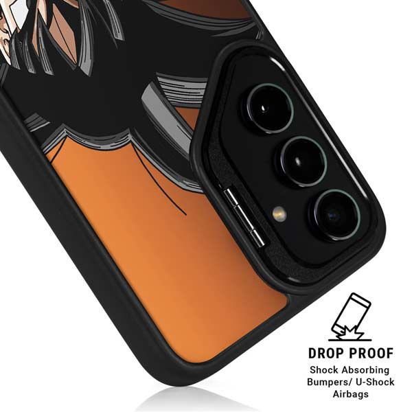 Dragon Ball Z Goku Portrait Galaxy S25 Plus Kickstand Case