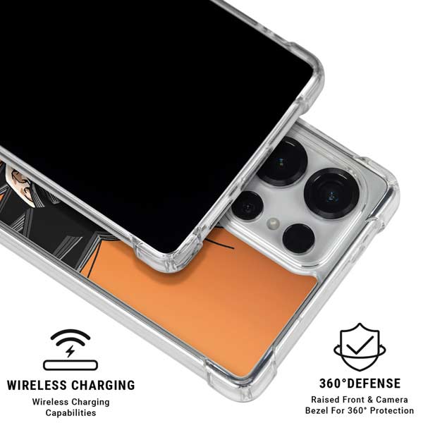 Dragon Ball Z Goku Portrait Galaxy S25 Ultra Clear Case