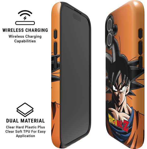 Dragon Ball Z Goku Portrait iPhone 16 Plus Magsafe Impact Case