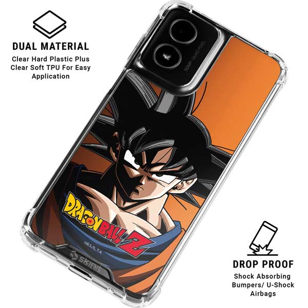 Dragon Ball Z Goku Portrait Moto G Power 5G (2024) Clear Case