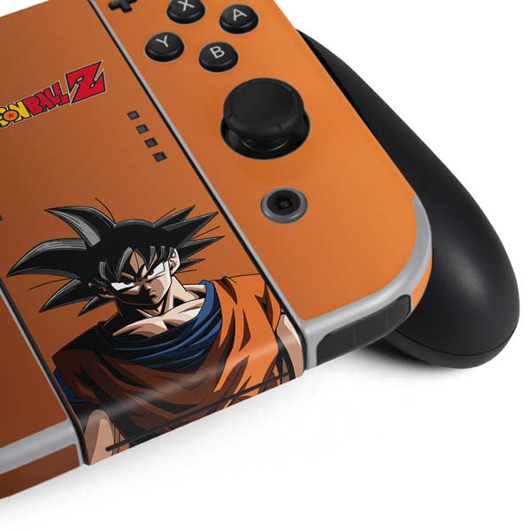 Dragon Ball Z Goku Portrait Nintendo Switch OLED (2021) Skin
