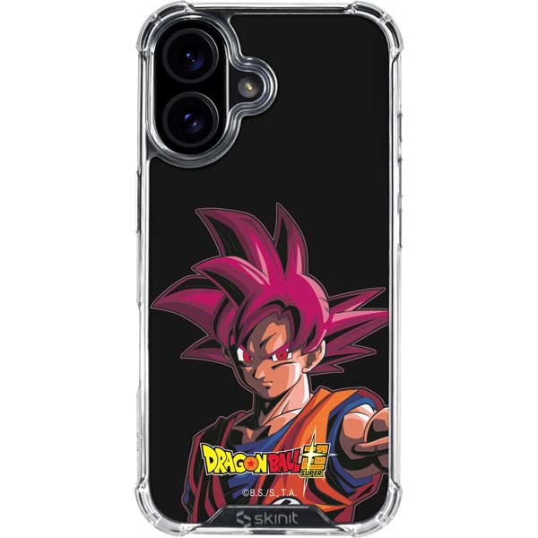 Dragon Ball Super Goku Portrait Super Sayan 4 iPhone 17 Clear Case