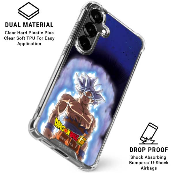 Dragon Ball Super Goku Ultra Instinct Galaxy S26 Clear Case