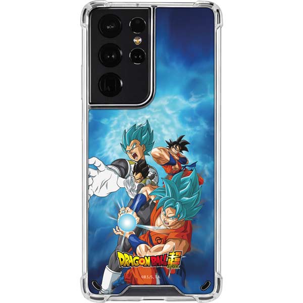 Dragon Ball Super Goku Vegeta Super Ball Galaxy S21 Ultra 5G Clear Case