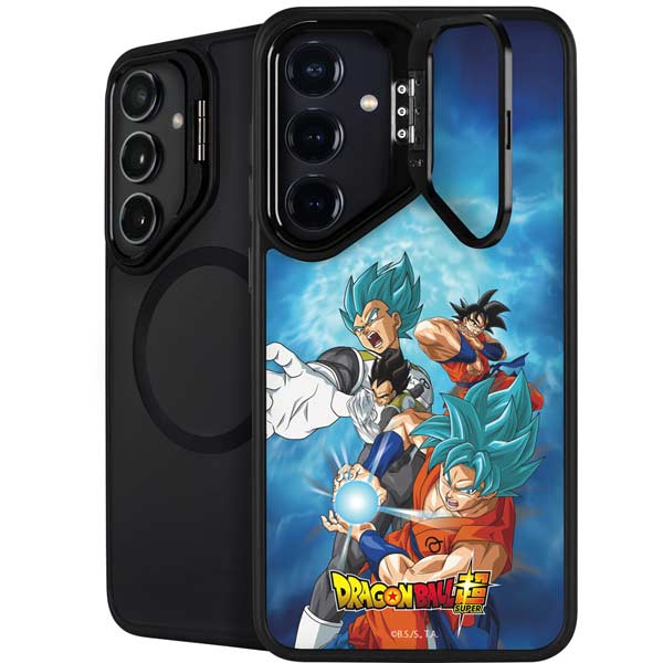 Dragon Ball Super Goku Vegeta Super Ball Galaxy S25 Plus Kickstand Case