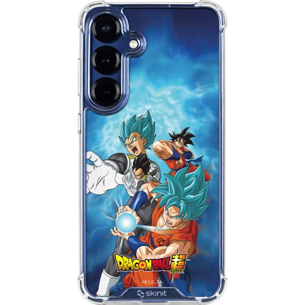 Dragon Ball Super Goku Vegeta Super Ball Galaxy S25 Plus Clear Case