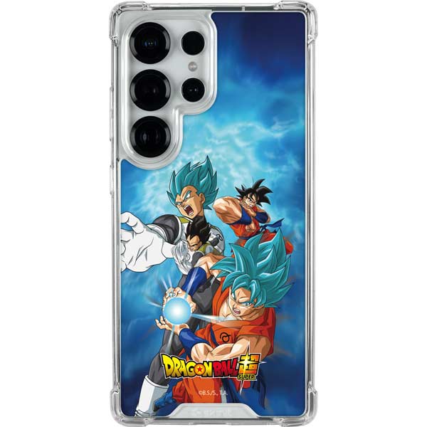 Dragon Ball Super Goku Vegeta Super Ball Galaxy S25 Ultra Clear Case