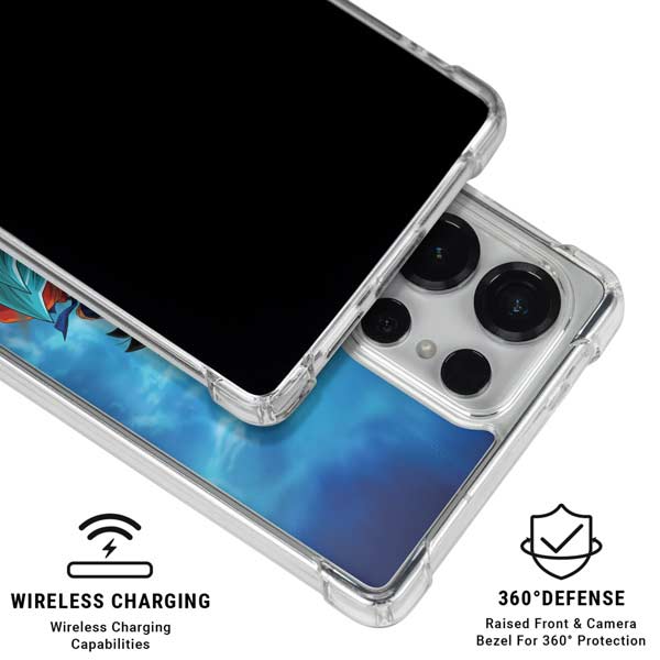 Dragon Ball Super Goku Vegeta Super Ball Galaxy S25 Ultra Clear Case