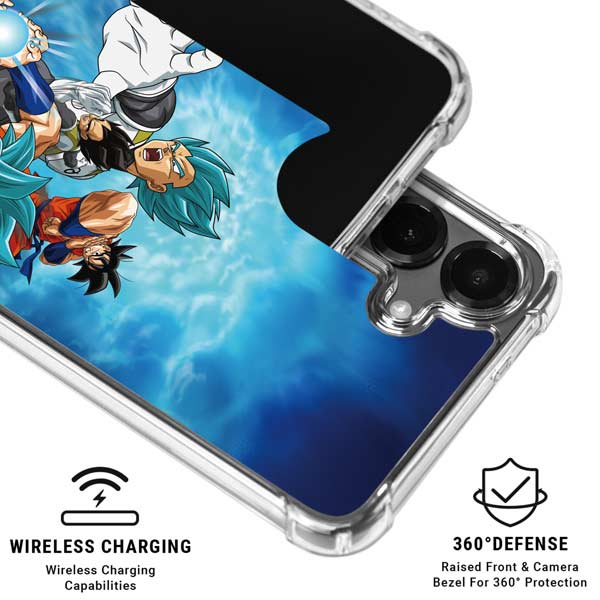 Dragon Ball Super Goku Vegeta Super Ball Galaxy S26 Plus Clear Case