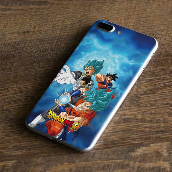 Dragon Ball Super Goku Vegeta Super Ball iPhone 8 Plus Skin