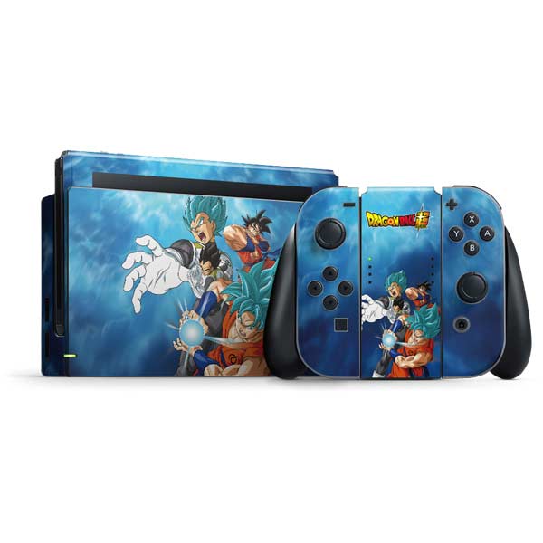 Dragon Ball Super Goku Vegeta Super Ball Nintendo Switch Bundle Skin