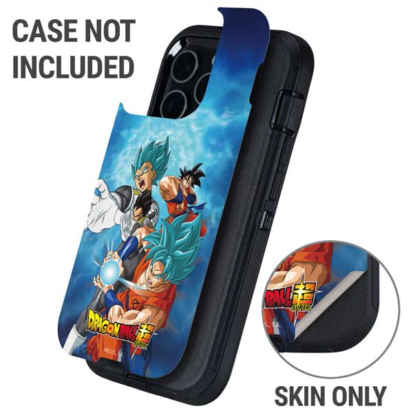 Dragon Ball Super Goku Vegeta Super Ball Otterbox Defender iPhone Skin