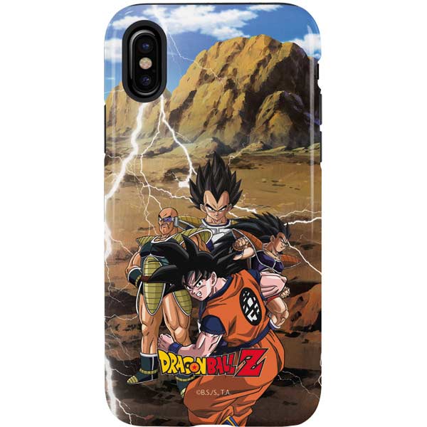 Dragon Ball Z Goku Versus Saiyans iPhone XS Pro Case