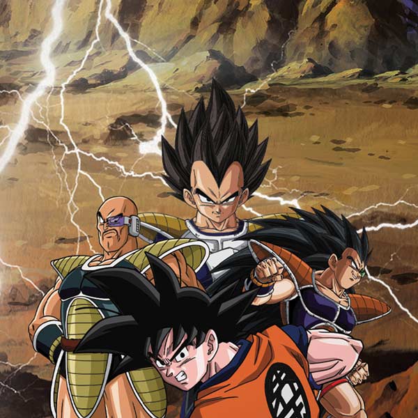Dragon Ball Z Goku Versus Saiyans iPhone XS Pro Case