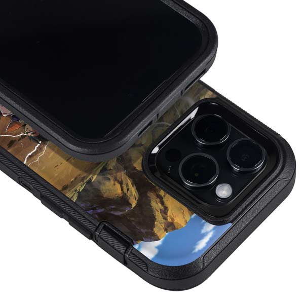Dragon Ball Z Goku Versus Saiyans Otterbox Defender iPhone Skin