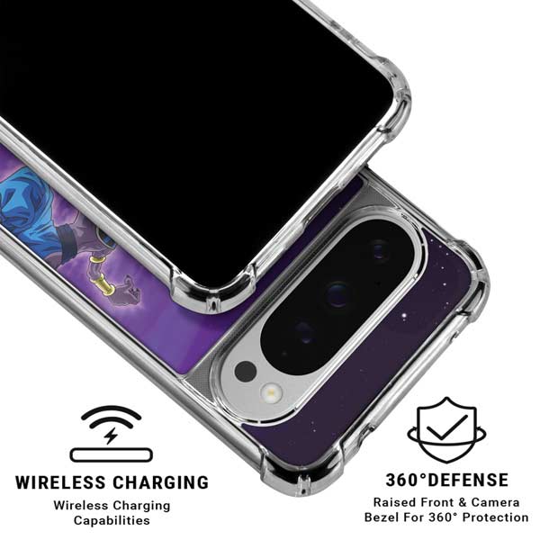 Dragon Ball Super Goku vs Beerus Google Pixel 10 Pro XL Clear Case