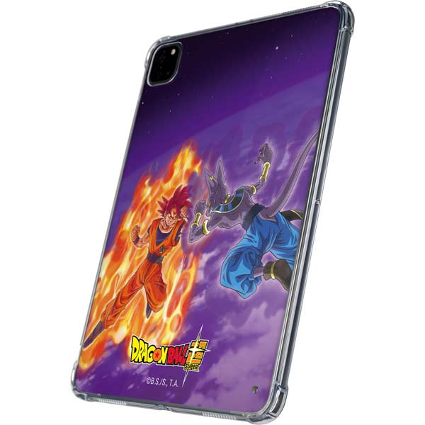 Dragon Ball Super Goku vs Beerus iPad Pro 11in (2024) Clear Case